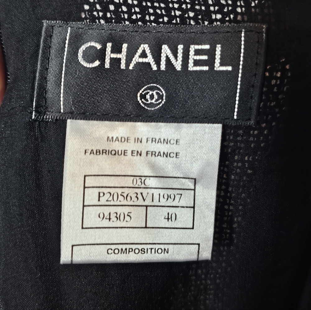 CHANEL Black Wool Maxi Skirt - Picture 8 of 16